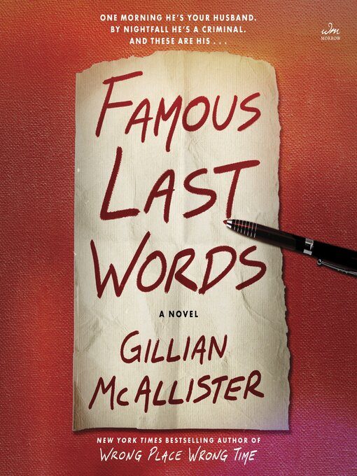Cover of Famous Last Words
